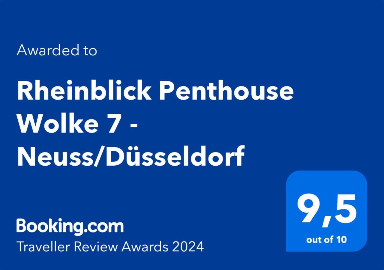 דירות Penthouse Wolke7 Mit Rheinblick Neuss-Duesseldorf מראה חיצוני תמונה